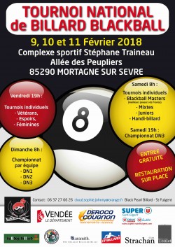BLACKBALL - Tournoi national n° 5 - Mortagne-sur-Sèvre