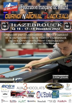 Blackball - Tournoi national 2 à Hazebrouck