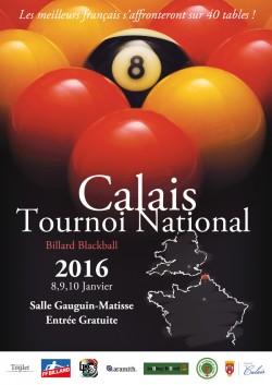 Tournoi national n°4 blackball à Calais