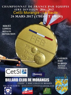 Championnat de France 3-bandes D1