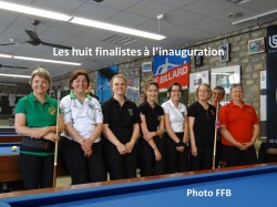 PARTIE LIBRE ET 3-BANDES DAMES : Domination du BCCO Ronchin et de la ligue des Hauts-de-France aux championnats de France féminins