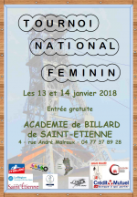 PARTIE LIBRE DAMES : Tournoi national 2 - Saint-Étienne