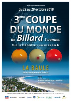 TOURNOI 3-BANDES UMB (WORLD CUP) A LA BAULE
