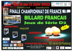 Carambole - Finale Championnat de France jeux de série D2