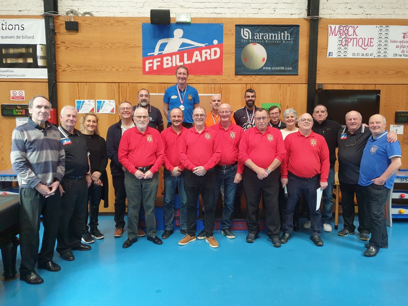 Carambole Championnat de France Nationale 2 au cadre 47/2
