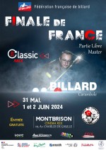 Carambole - Partie Libre - Championnat de France Masters