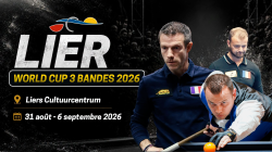 Billard Français - 3 bandes - World Cup de Lierre (Belgique)