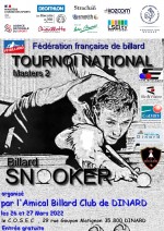 Snooker - ​tournoi national masters à Dinard