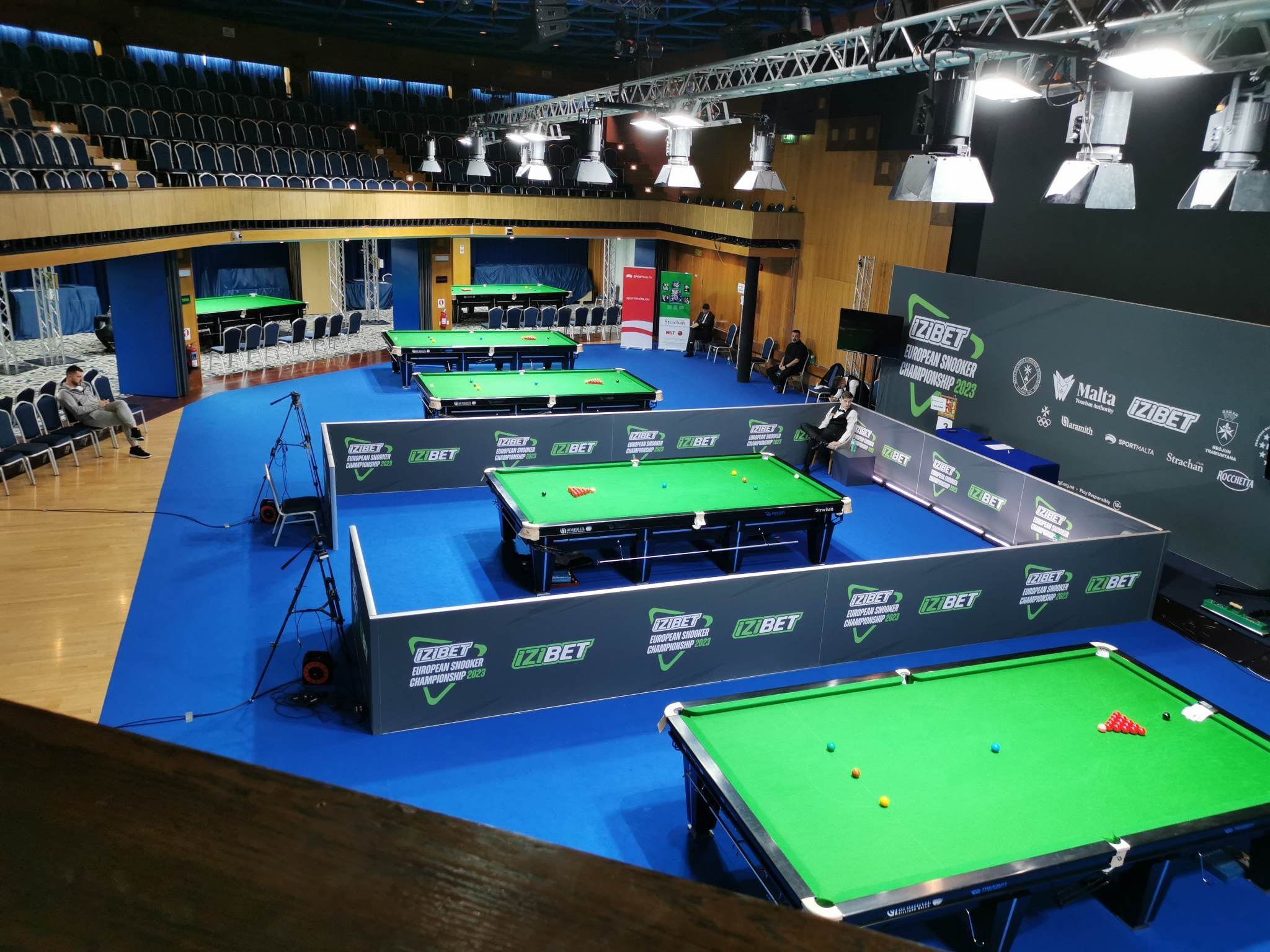Snooker 1ère journée des championnats d'Europe à Malte Fédération