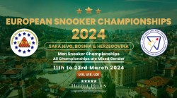 Snooker - Championnats d'Europe à Sarajevo (Bosnie-Herzégovine)