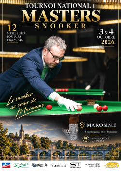 Snooker - 1er Snooker Masters Tour
