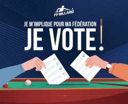 Assemblée générale FFBillard - 22 au 31 janvier 2024