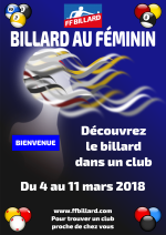 Semaine du billard au féminin