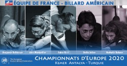 CHAMPIONNATS D'EUROPE DE BILLARD AMÉRICAIN