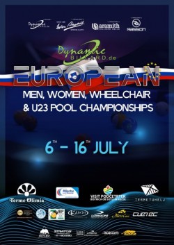 Américain - Championnats d'Europe