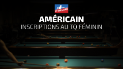Américain - Inscriptions au Tournoi Qualificatif féminin