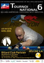 Américain - 6e tournoi national
