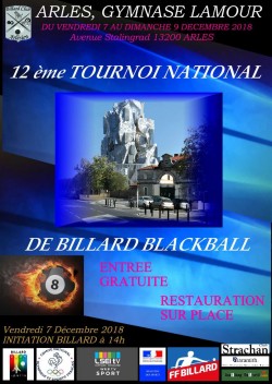 BLACKBALL- 3e TOURNOI NATIONAL  À ARLES