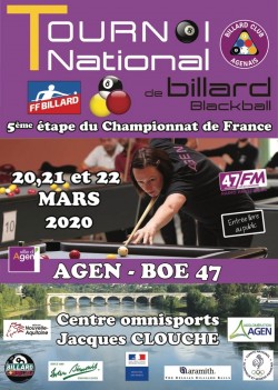 BLACKBALL 5E TOURNOI NATIONAL À AGEN