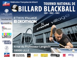 PLANNING DU TN BLACKBALL À LILLE