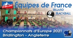 CHAMPIONNATS D'EUROPE BILLARD BLACKBALL