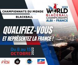 CHAMPIONNATS DU MONDE BLACKBALL 2022