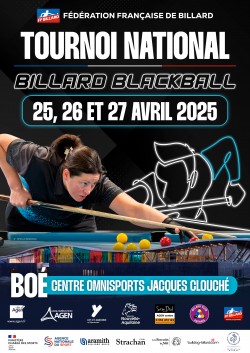 Blackball - 6e tournoi national à Boé - Horaires et canaux de diffusion
