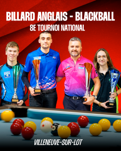 Blackball - 8e tournoi national à Villeneuve-sur-Lot