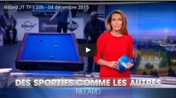 Le billard dans les médias