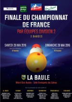 Finale championnat de France 3-bandes Division 2