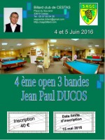 Open de Cestas - 4 & 5 juin 2016