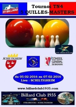 Tournoi national n°4 5-quilles