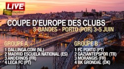 Coupe d'Europe 3-bandes par équipes D1