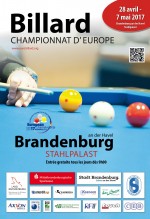 Championnats d'Europe carambole à Brandebourg