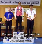 Championnat de France 5-quilles Juniors