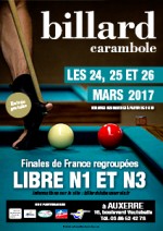 Championnats de France partie libre N1 et N3