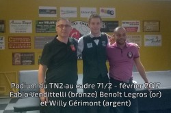 Tournoi national 2 au cadre 71/2