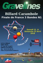 3-BANDES : Championnat de France N1, N2 et N3