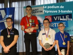 Championnat de France 3-bandes cadets (Saint Quentin)