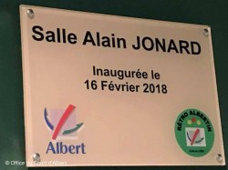 Inauguration de la salle Alain Jonard