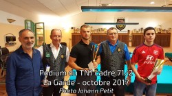 CADRE 71/2 : Tournoi national 1 - La Garde