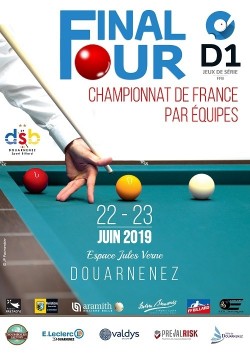 CARAMBOLE- CHAMPIONNAT DE FRANCE JEUX DE SÉRIES DIVISION 1 À DOUARNENEZ