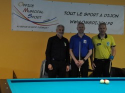 CARAMBOLE CHAMPIONNAT DE FRANCE PARTIE LIBRE MASTERS À DIJON