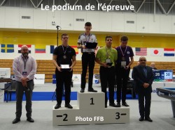 CHAMPIONNAT DE FRANCE 3-BANDES JUNIORS A LA BAULE