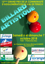 CARAMBOLE - TOURNOI NATIONAL 1 ARTISTIQUE - FLORANGE