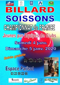 CHAMPIONNAT DE FRANCE JEUNES ÉQUIPES DE CLUB  À SOISSONS