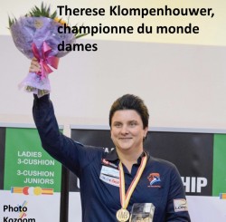 championnat du monde 3-bandes dames à Valence