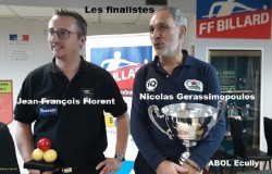 CARAMBOLE 1E TOURNOI NATIONAL CADRE 71/2  À ÉCULLY