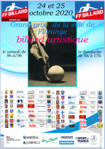 CARAMBOLE - 1er TOURNOI NATIONAL ARTISTIQUE MASTERS A FLORANGE