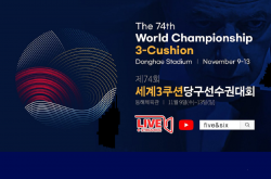 Carambole - 74e championnat du monde 3 bandes à Donghae (Corée du Sud)